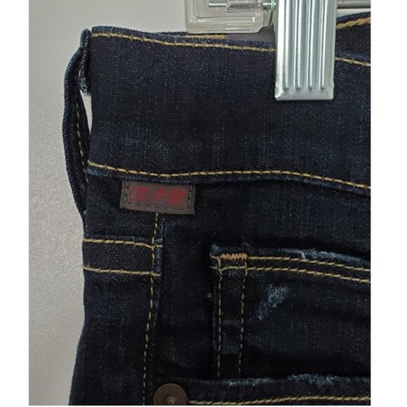 Citizens of Humanity Ava Jeans Dark-Wash Low-Rise Classic Straight Leg Sz 29 - Picture 5 of 15